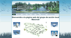 Desktop Screenshot of macovall.com